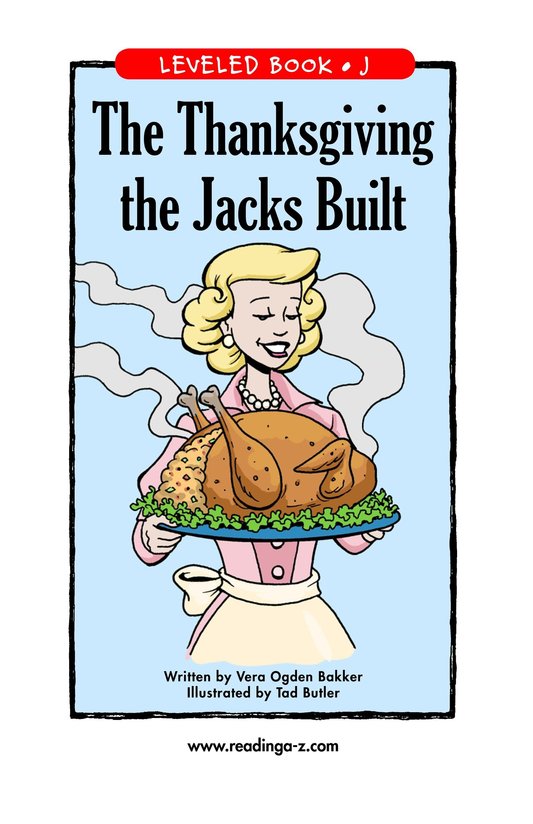 The Thanksgiving the Jacks Built