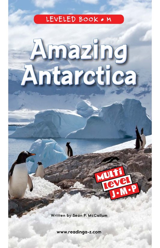 Amazing Antarctica