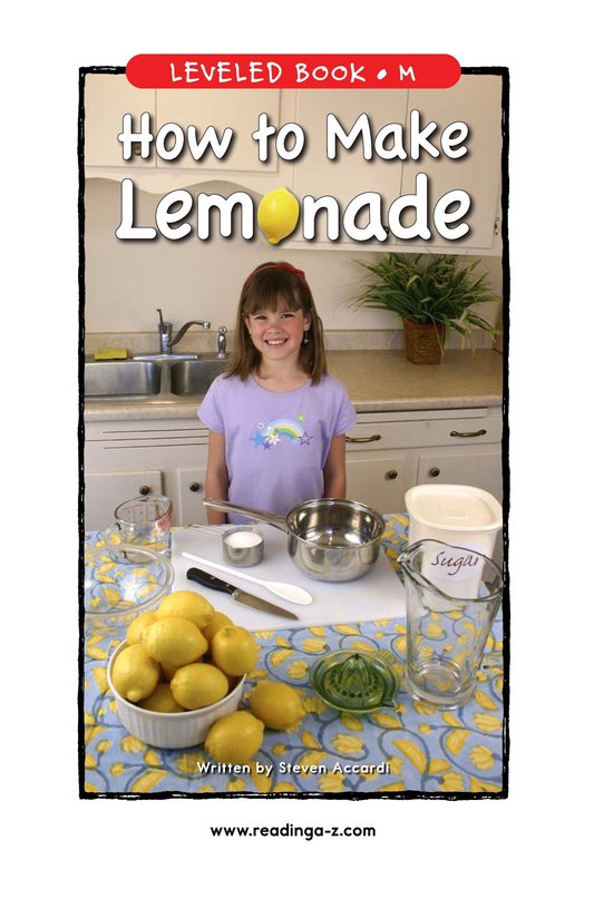 How to Make Lemonade
