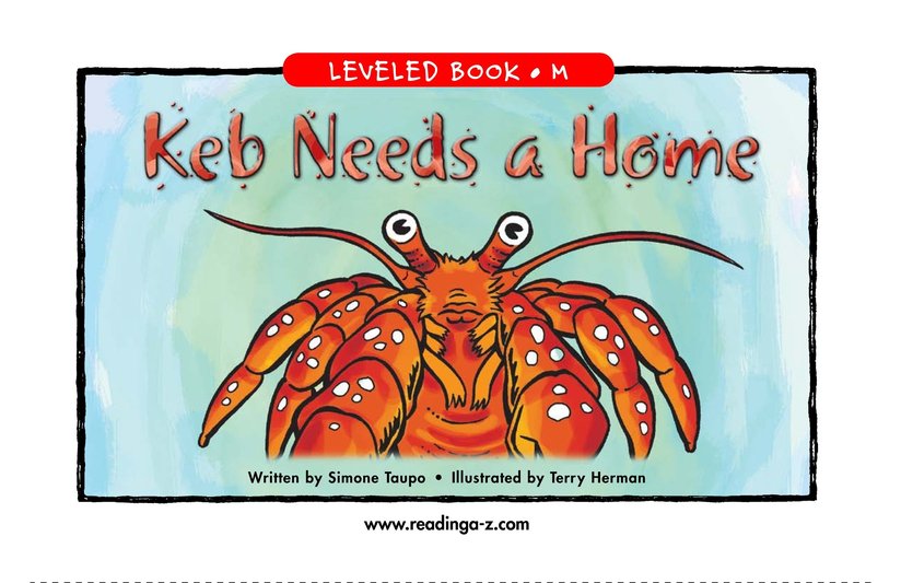 Keb Needs a Home