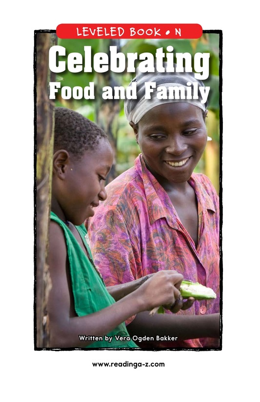 Celebrating Food and Family