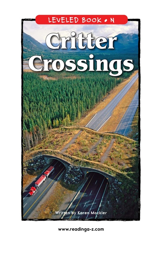 Critter Crossings