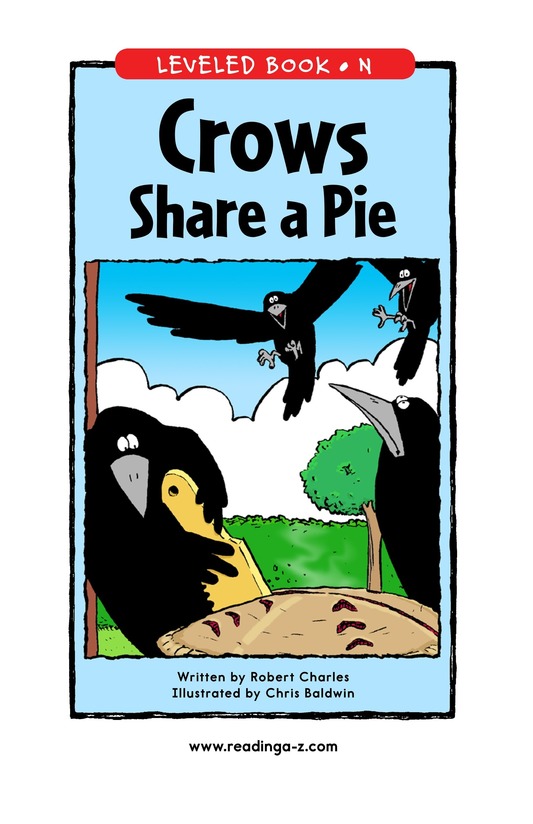 Crows Share a Pie