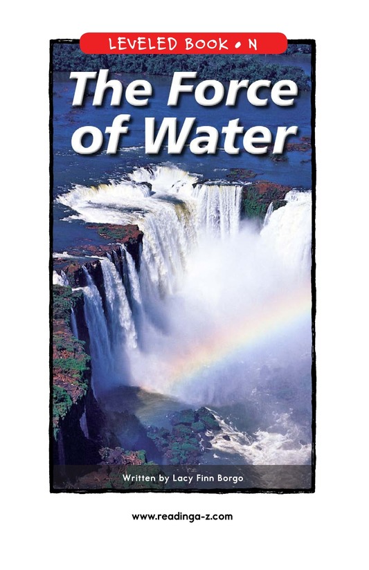 The Force of Water