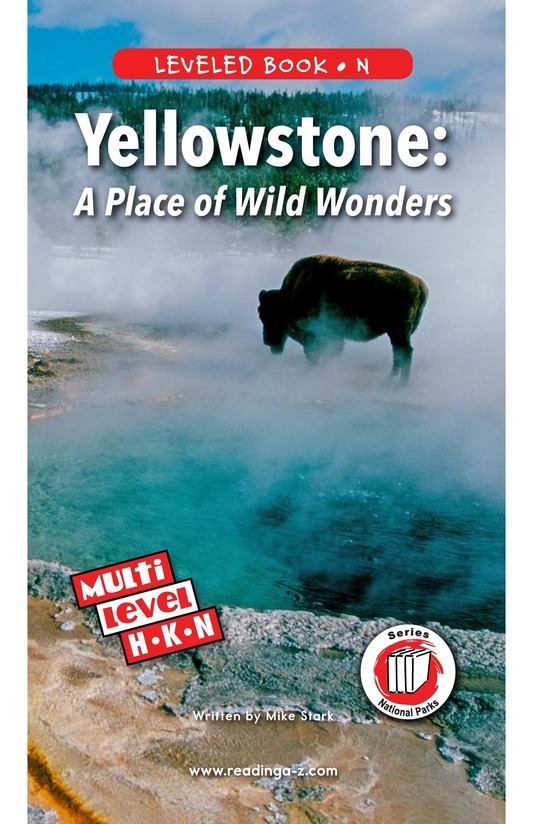 Yellowstone A Place of Wild Wonders