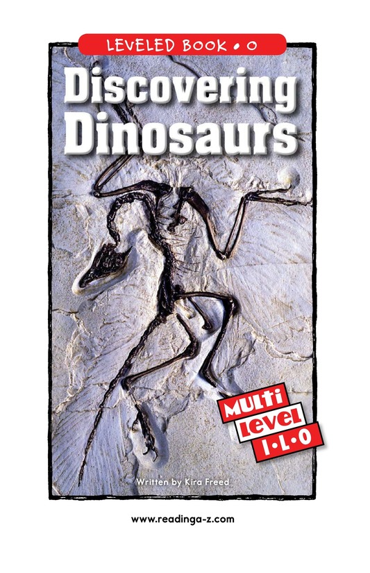 Discovering Dinosaurs