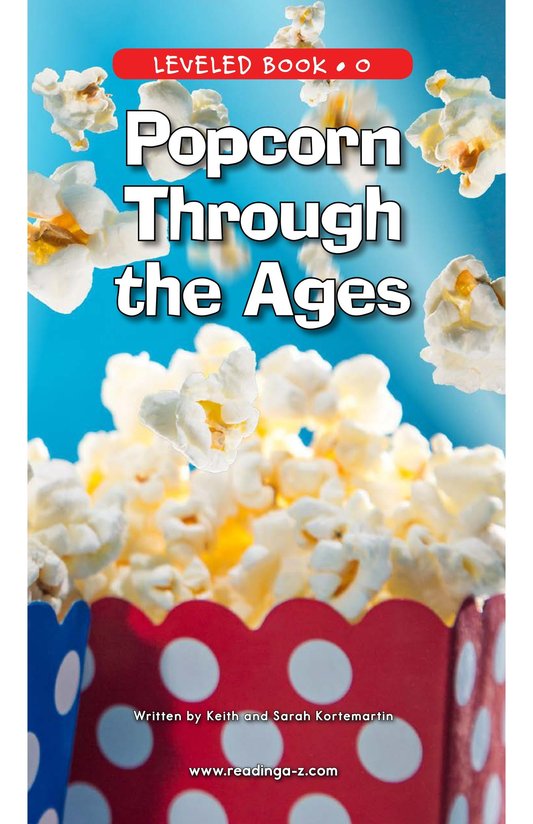 Popcorn Through the Ages