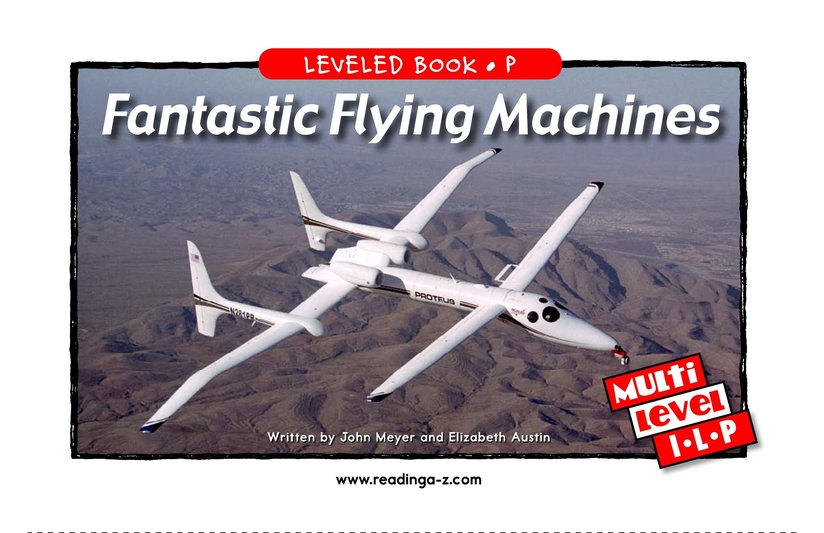 Fantastic Flying Machines