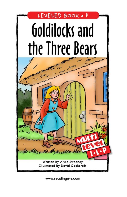 Goldilocks and the Three Bears