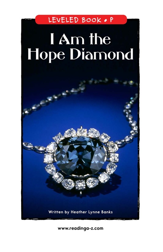 I Am the Hope Diamond