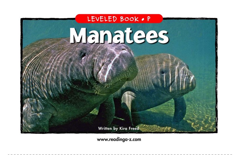 Manatees