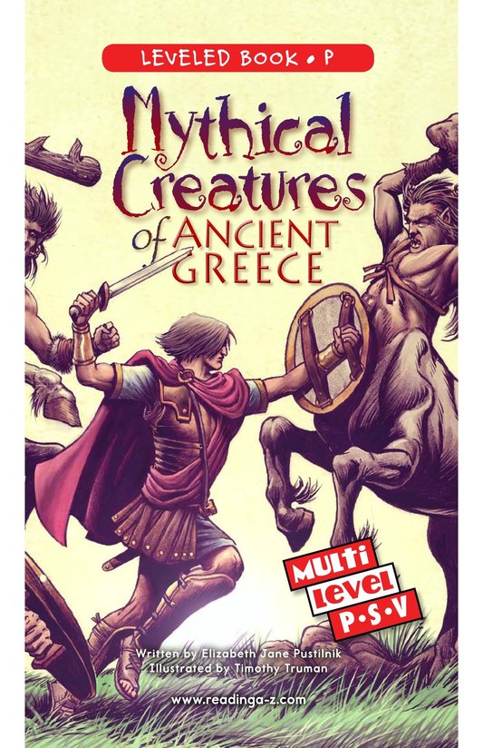 Mythical Creatures of Ancient Greece
