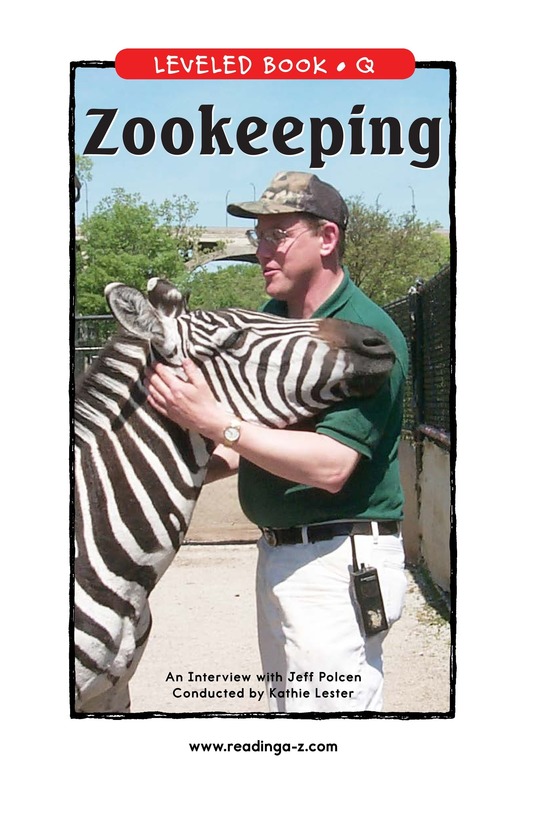 Zookeeping