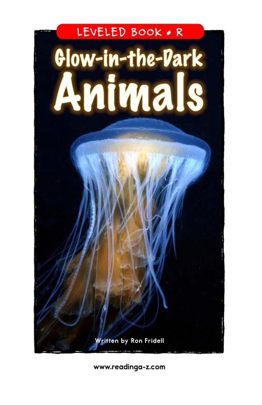 Glow in the Dark Animals