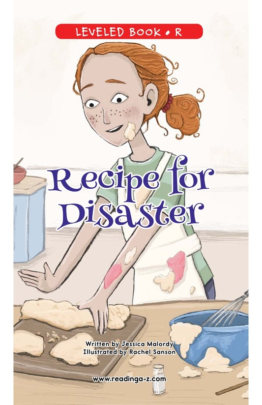 Recipe for Disaster