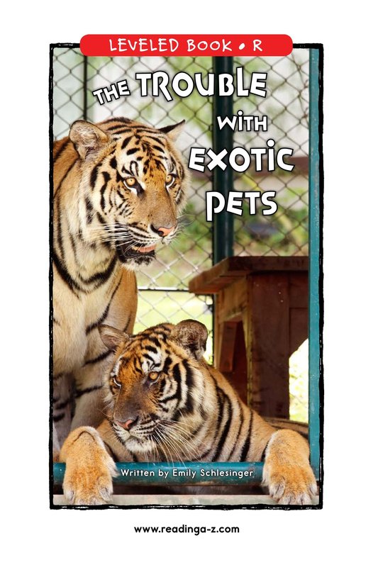 The Trouble with Exotic Pets