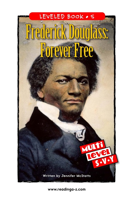 Frederick Douglass Forever Free