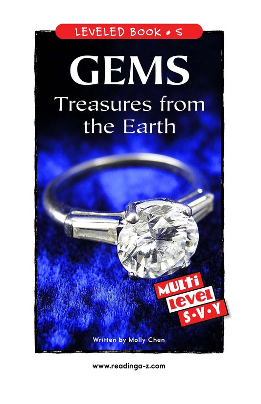 Gems Treasures from the Earth