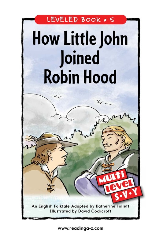 How Little John Joined Robin Hood