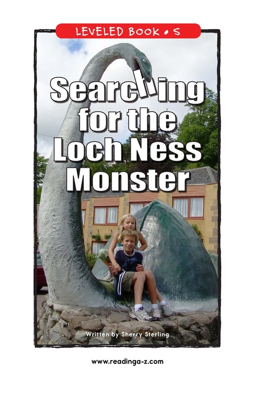Searching for the Loch Ness Monster