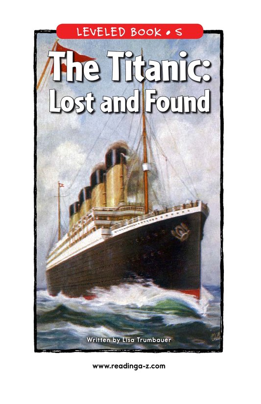The Titanic Lost and Found