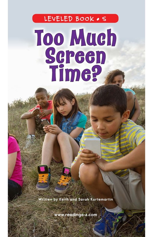 Too Much Screen Time