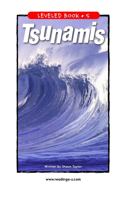 Tsunamis