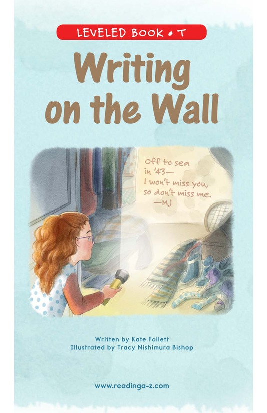 Writing on the Wall