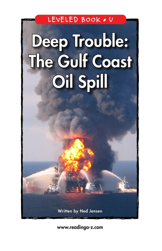 Deep Trouble The Gulf Coast Oil Spill
