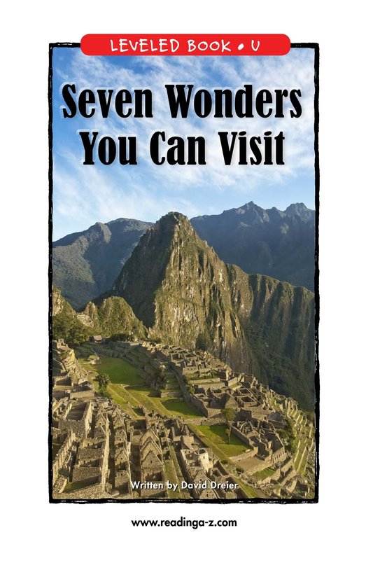 Seven Wonders You Can Visit