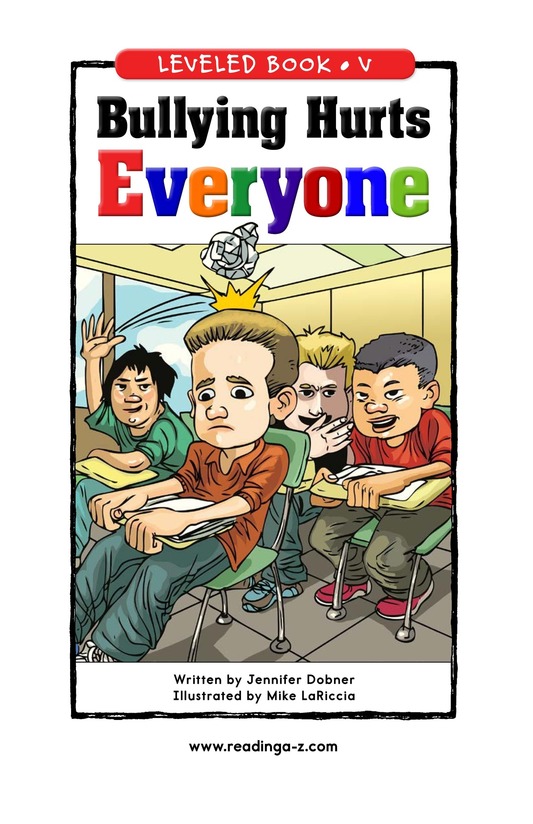 Bullying Hurts Everyone