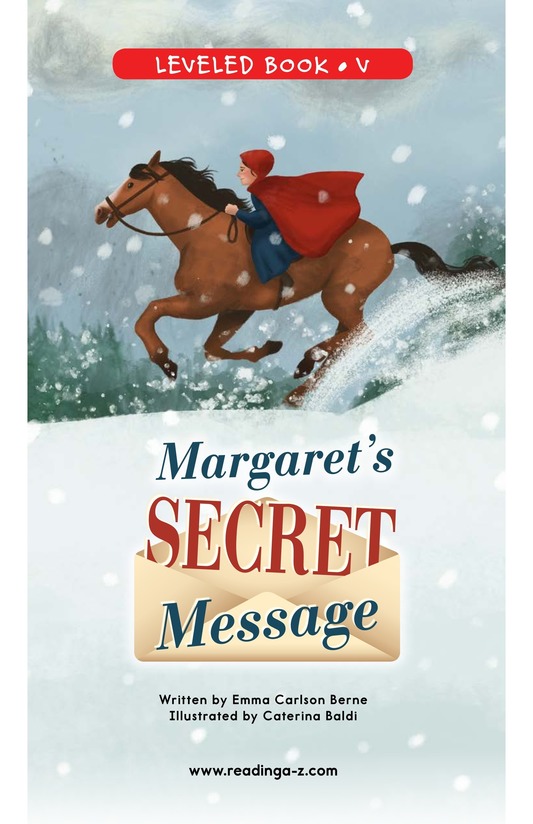Margaret's Secret Message
