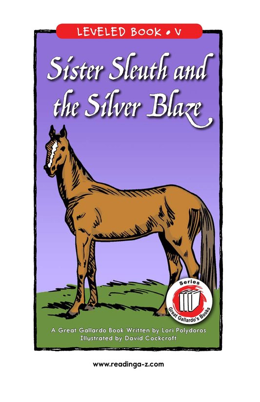 Sister Sleuth and the Silver Blaze