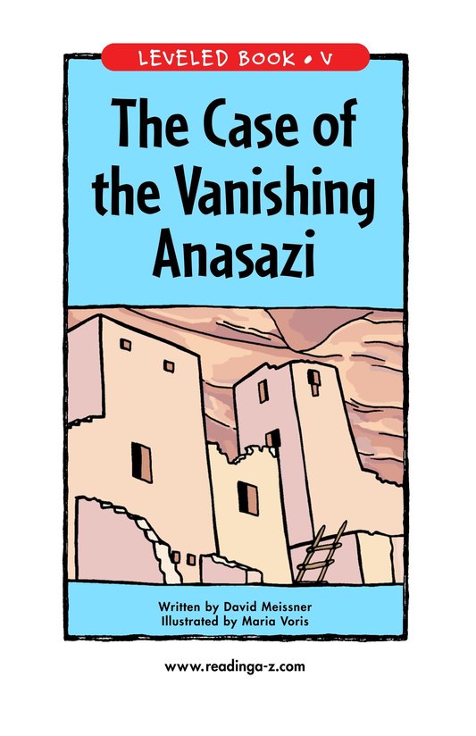 The Case of the Vanishing Anasazi