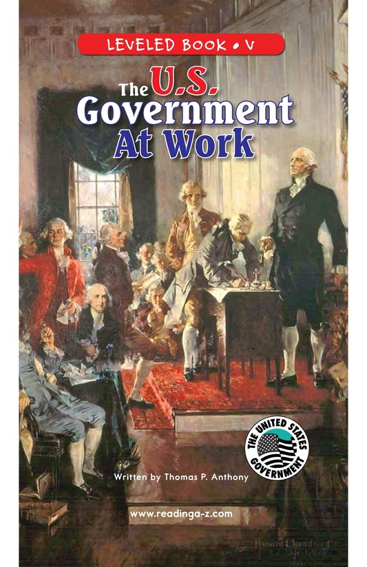 The U.S. Government At Work