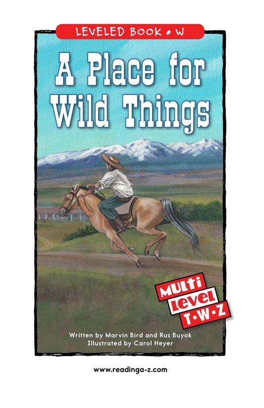 A Place for Wild Things
