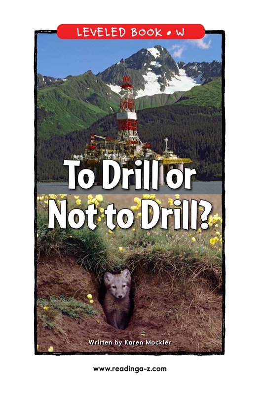 To Drill or Not to Drill