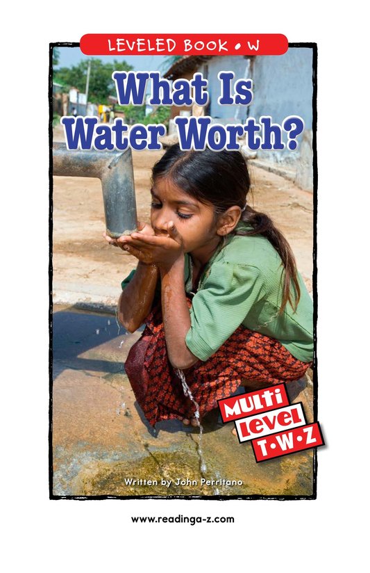 What Is Water Worth