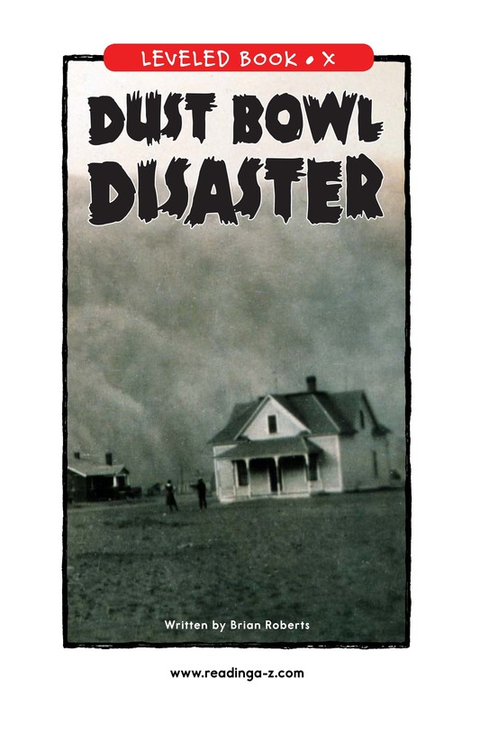 Dust Bowl Disaster