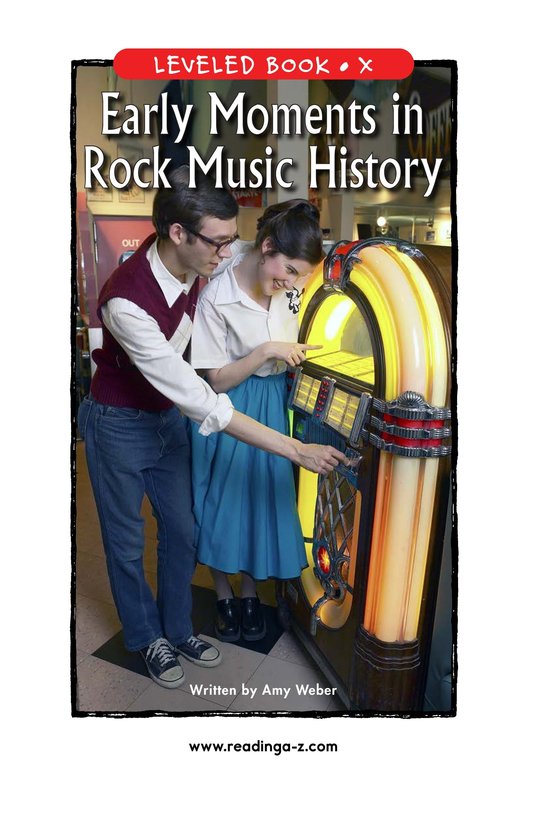 Early Moments in Rock Music History