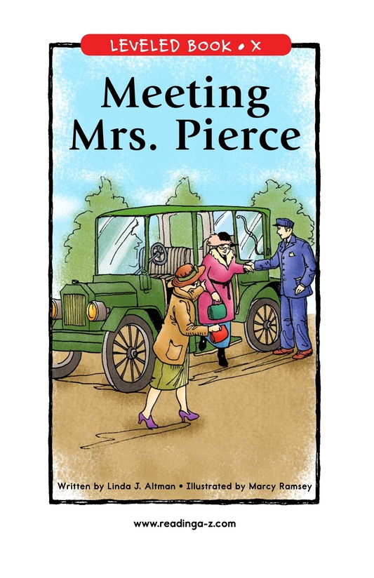 Meeting Mrs. Pierce