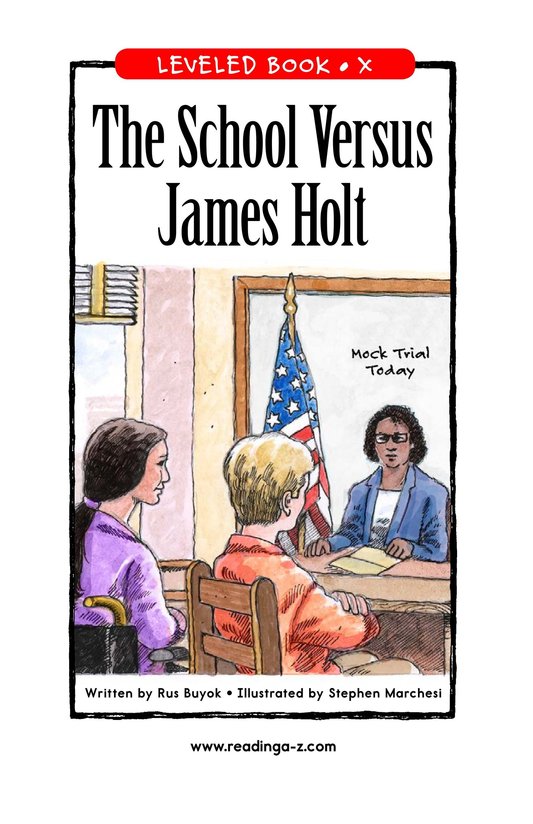 The School Versus James Holt
