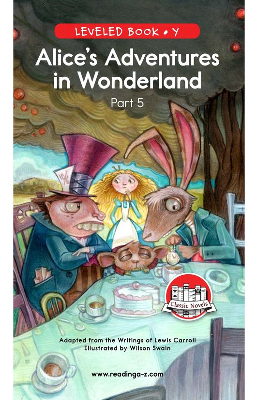Alice's Adventures in Wonderland (Part 5)