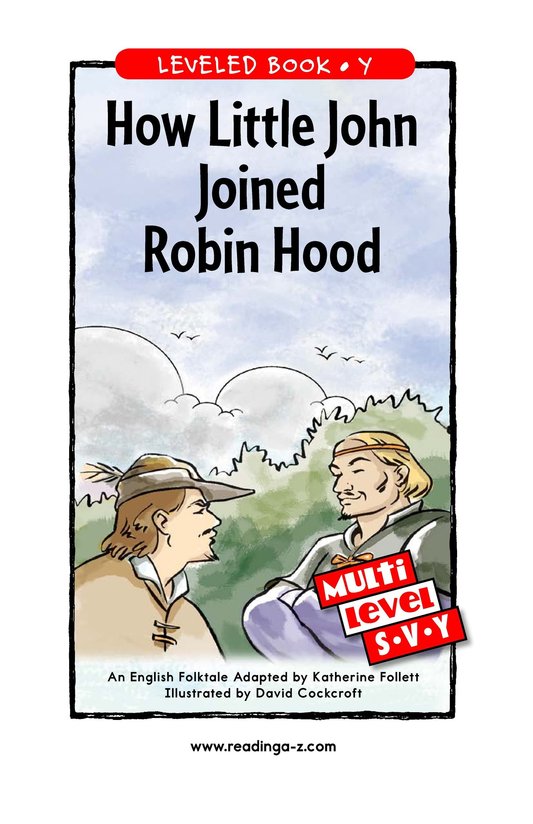 How Little John Joined Robin Hood