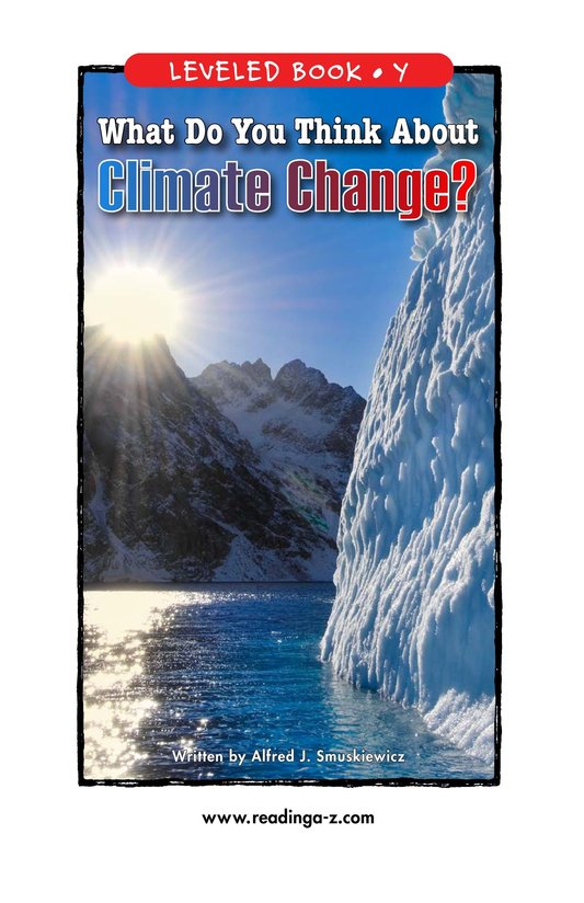 What Do You Think About Climate Change