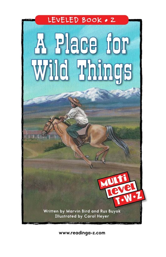A Place for Wild Things