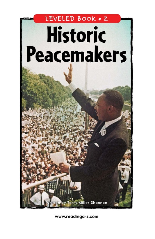 Historic Peacemakers