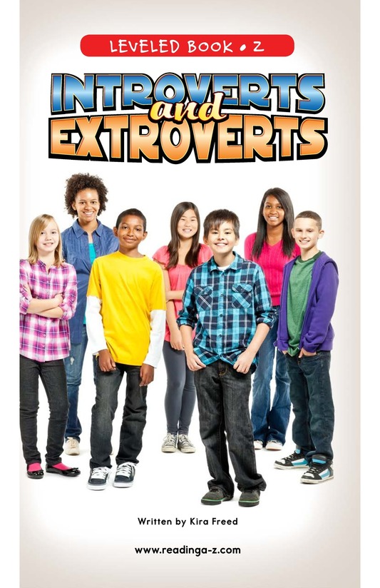 Introverts and Extroverts