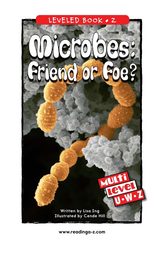 Microbes Friend or Foe