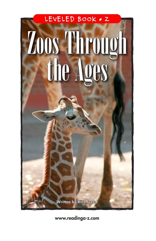 Zoos Through the Ages